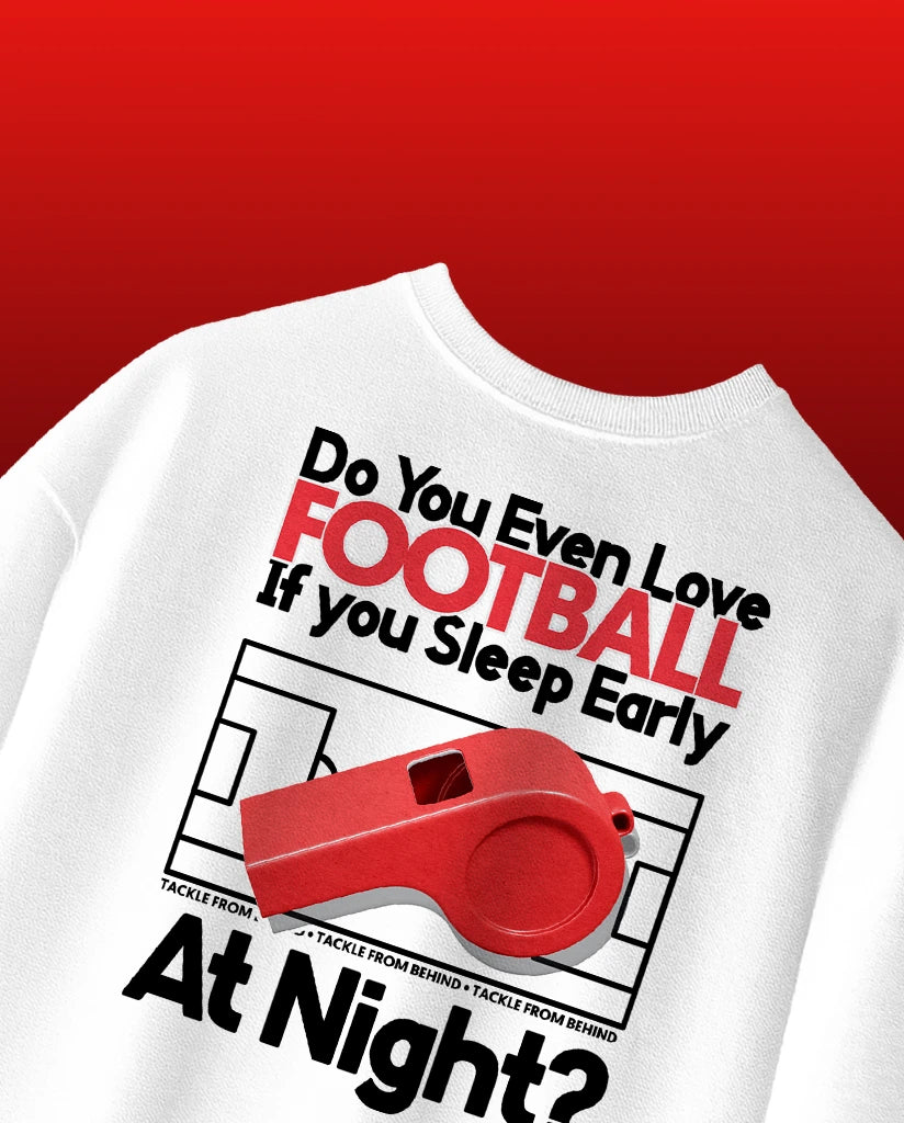 Late Night Football Gang Oversize Tee