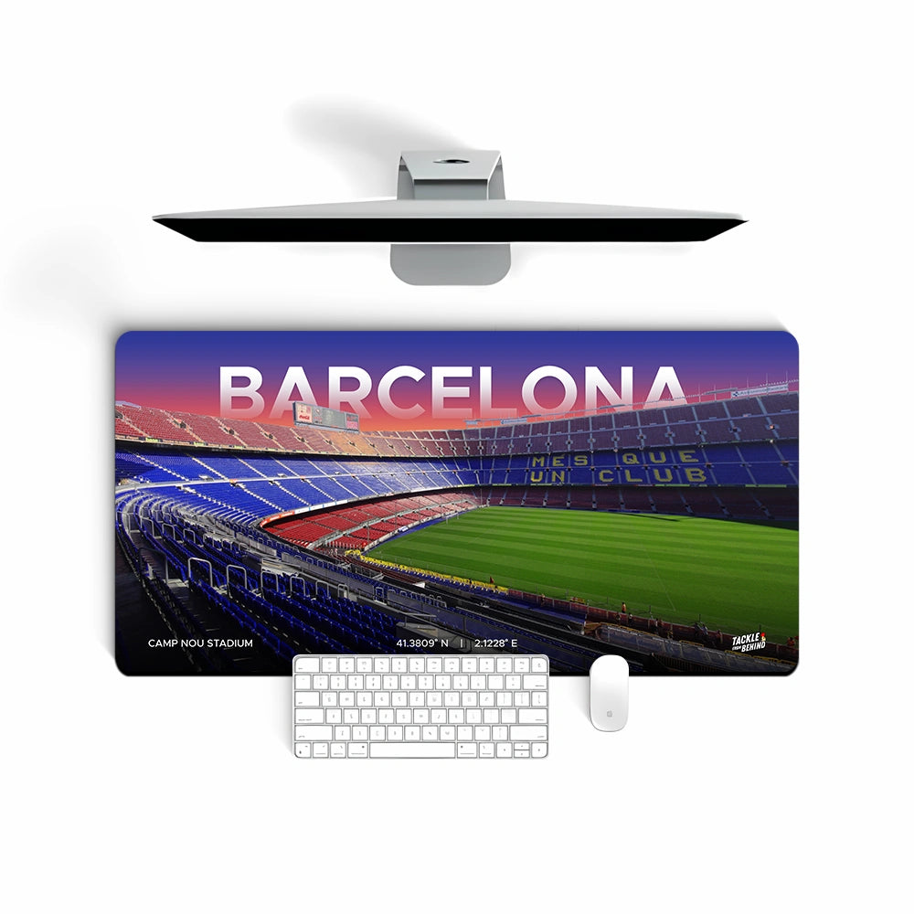 Barcelona Desk Mat and Mouse Pad