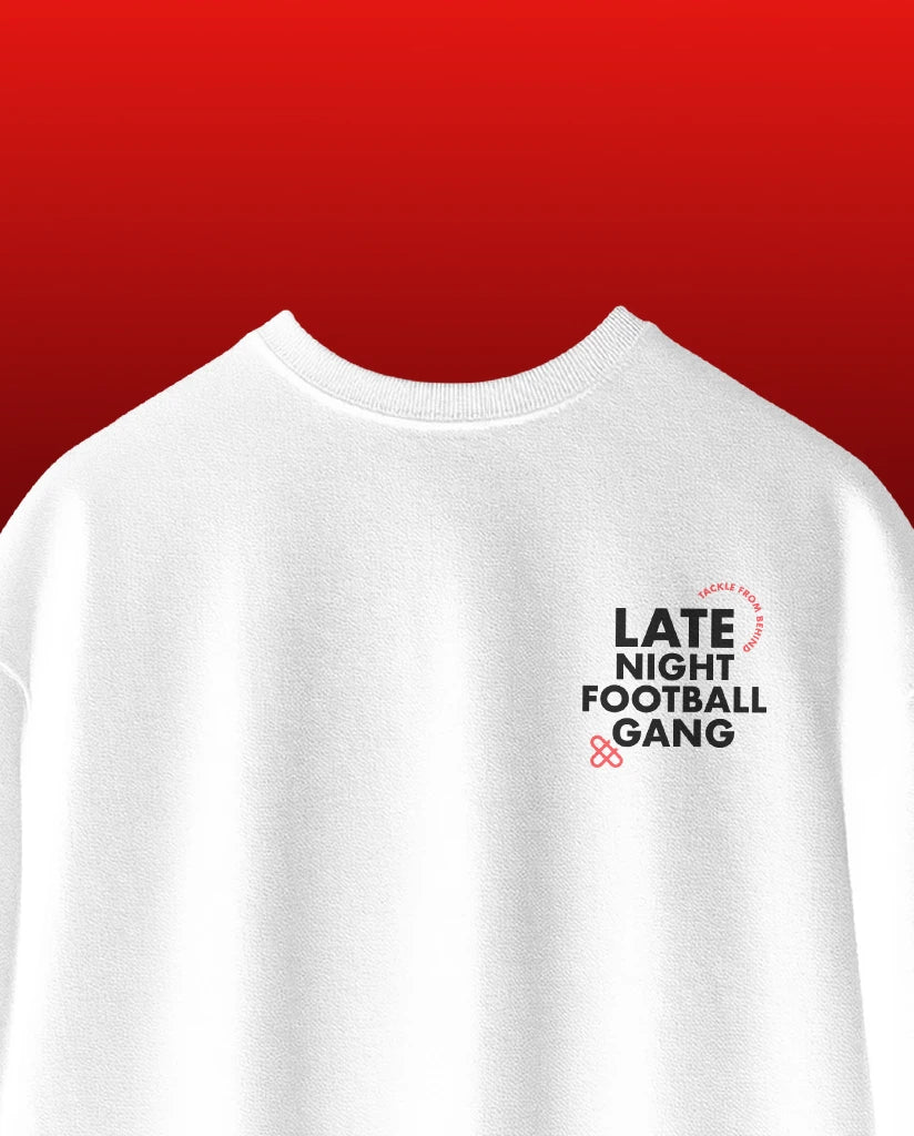 Late Night Football Gang Oversize Tee