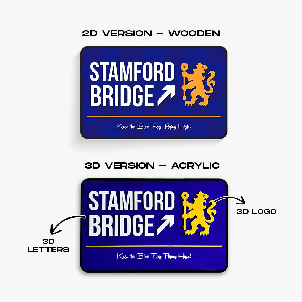 Stamford Bridge Door Sign