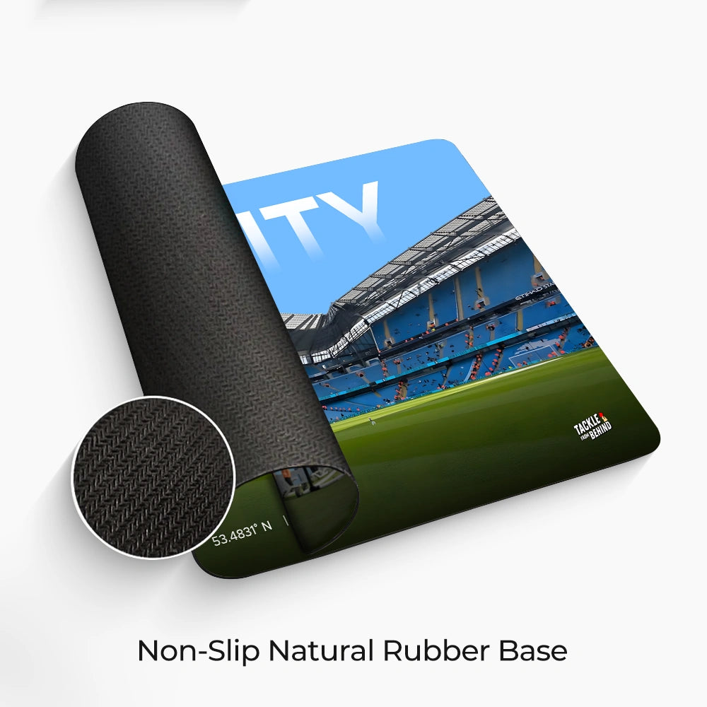 Manchester City Desk Mat and Mouse Pad