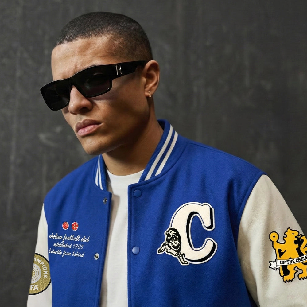 Chelsea Embroidered Varsity Jacket