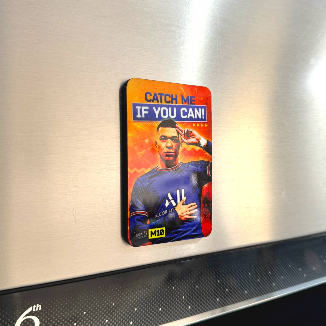 Kylian Mbappe Fridge Magnet