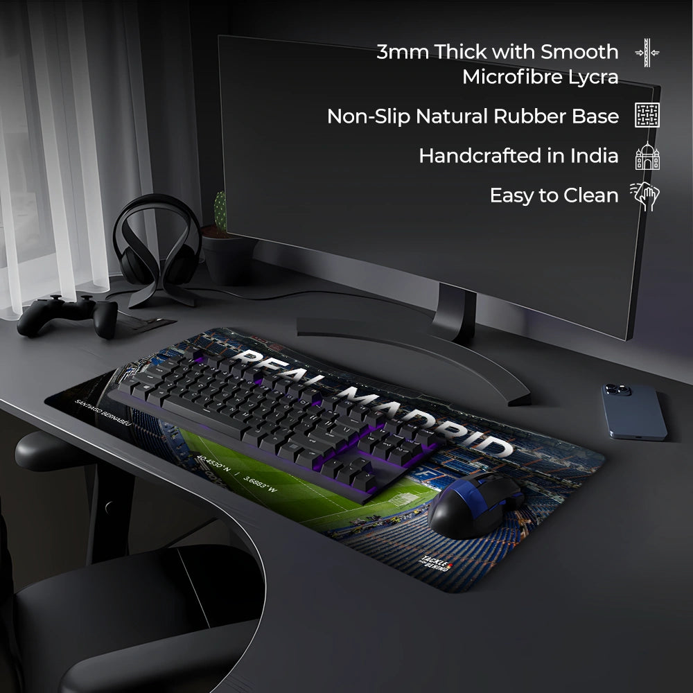 Real Madrid Desk Mat - Large