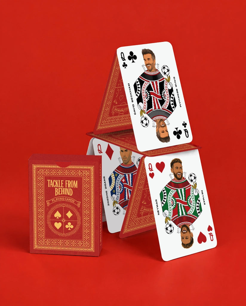 TFB Football Theme Plastic Playing Cards