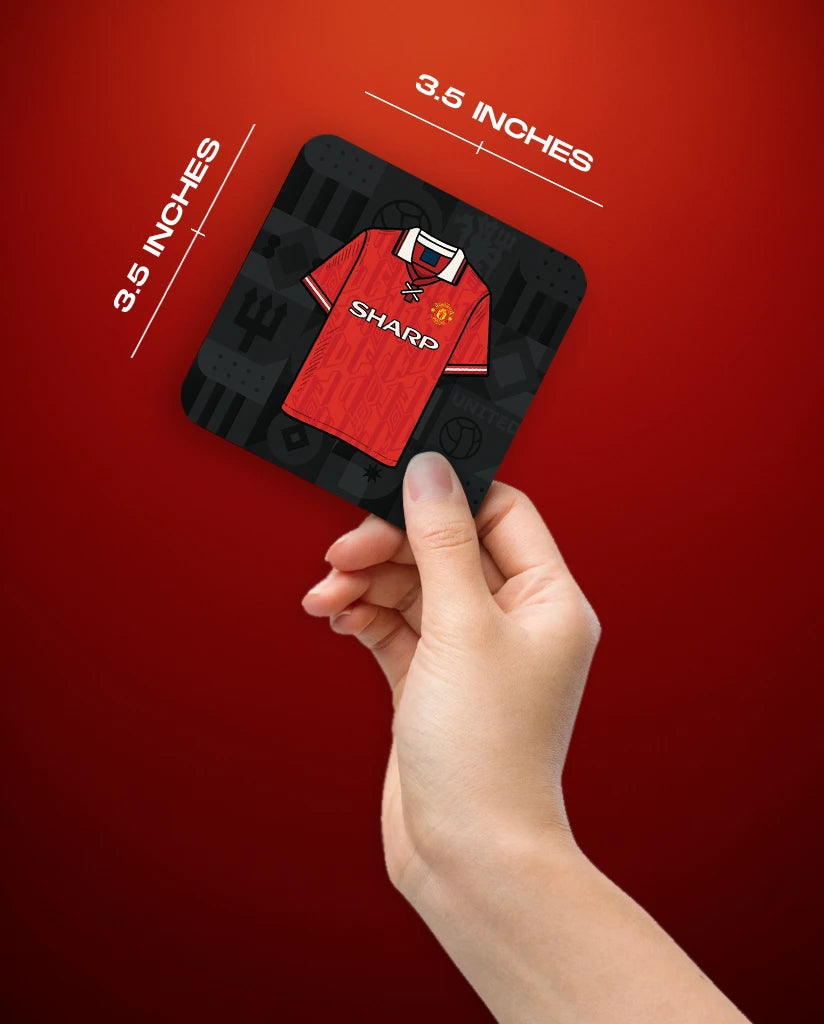Manchester United Football Coasters (Set of 6)