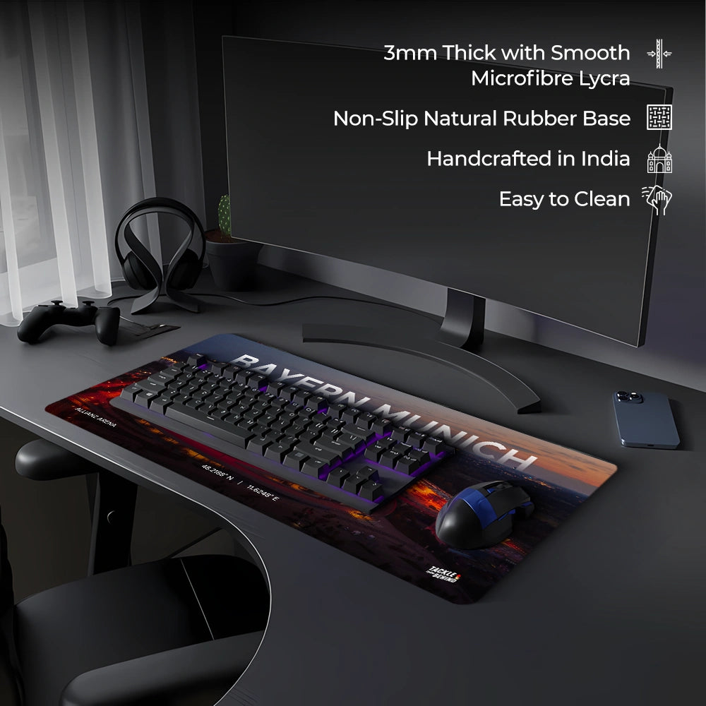 Bayern Munich Desk Mat and Mouse Pad