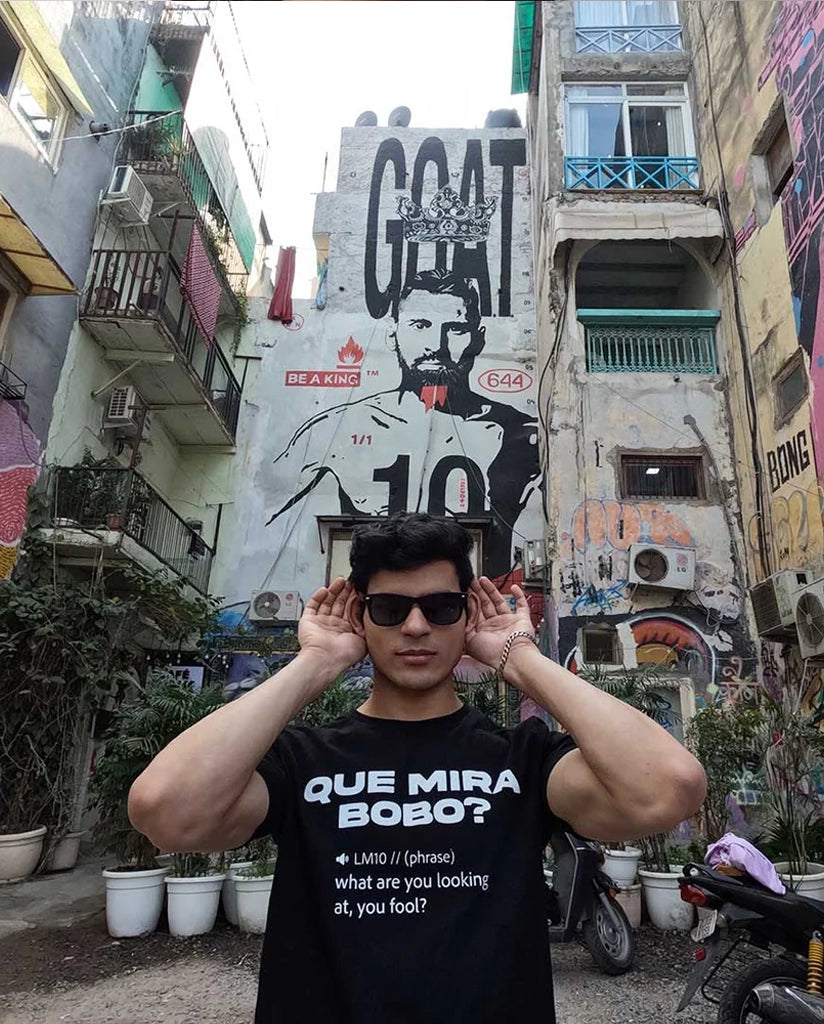 Que Mira Bobo Messi T-Shirt
