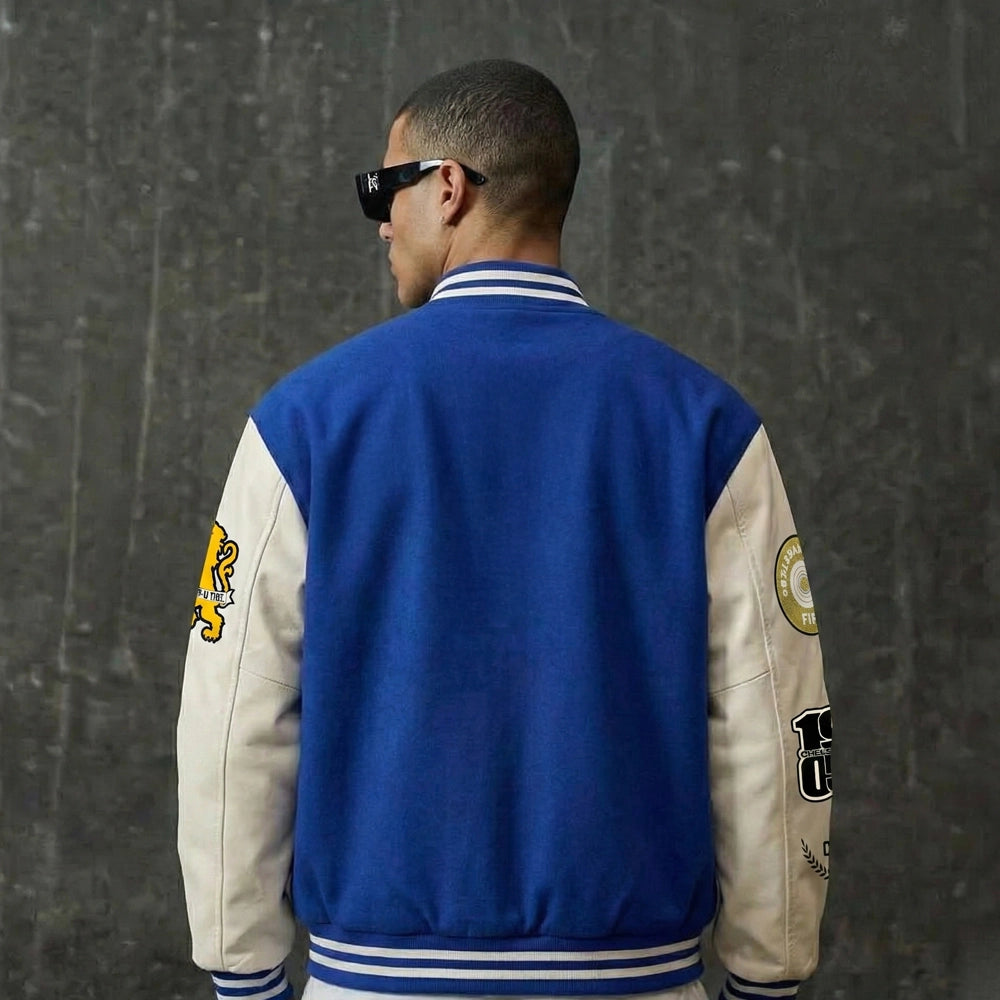Chelsea Embroidered Varsity Jacket
