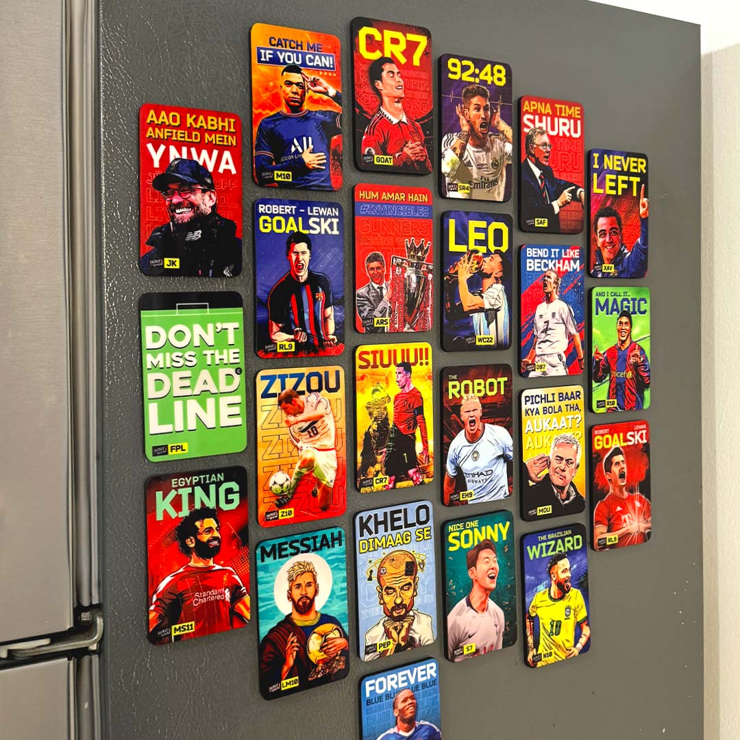 Cristiano Ronaldo SIUUU Fridge Magnet