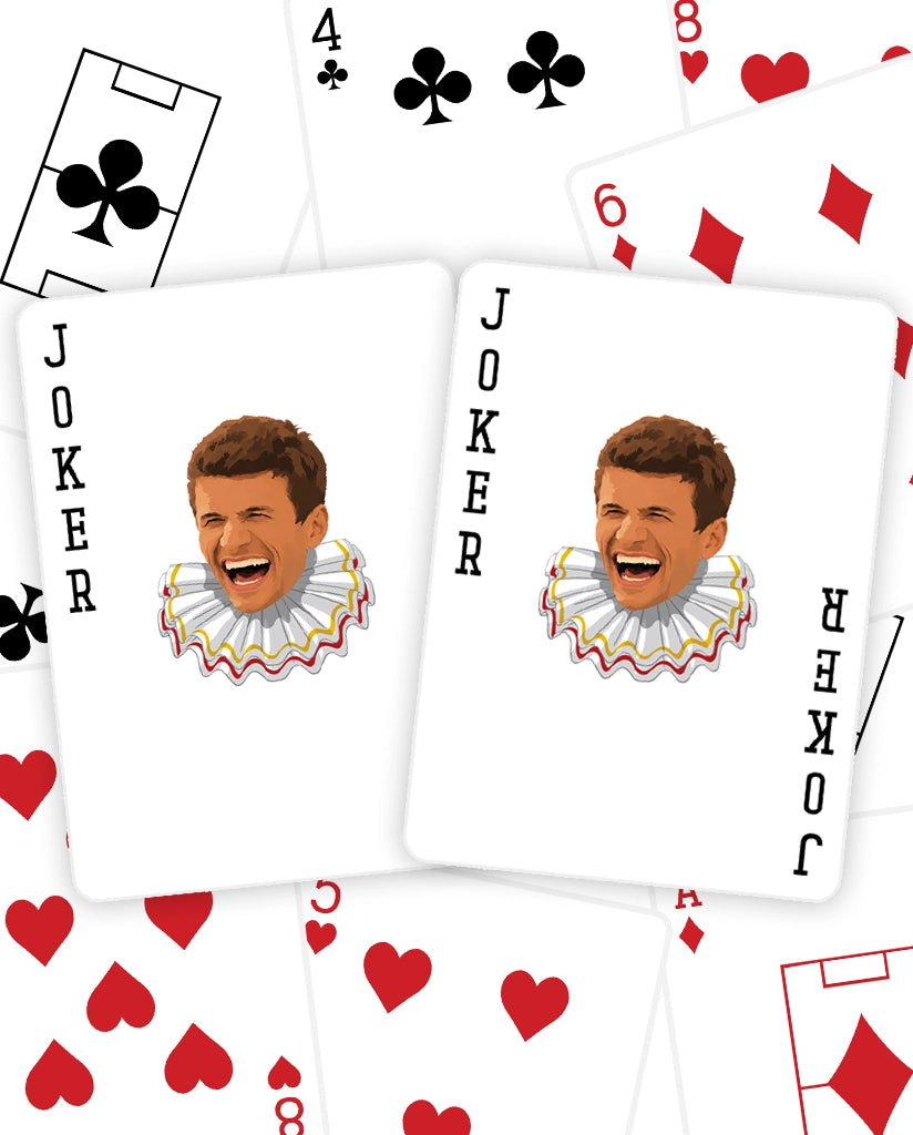 TFB Football Theme Plastic Playing Cards