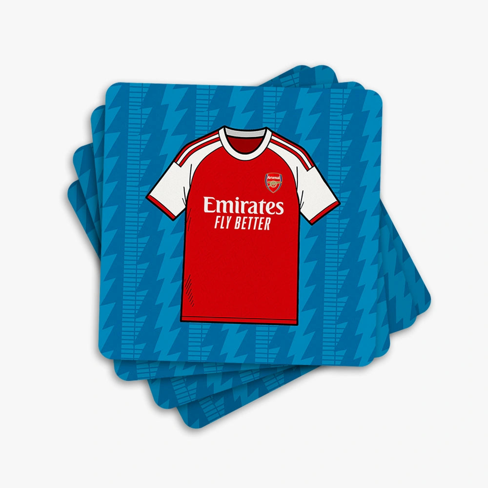 Arsenal Football Coasters (Set of 6)