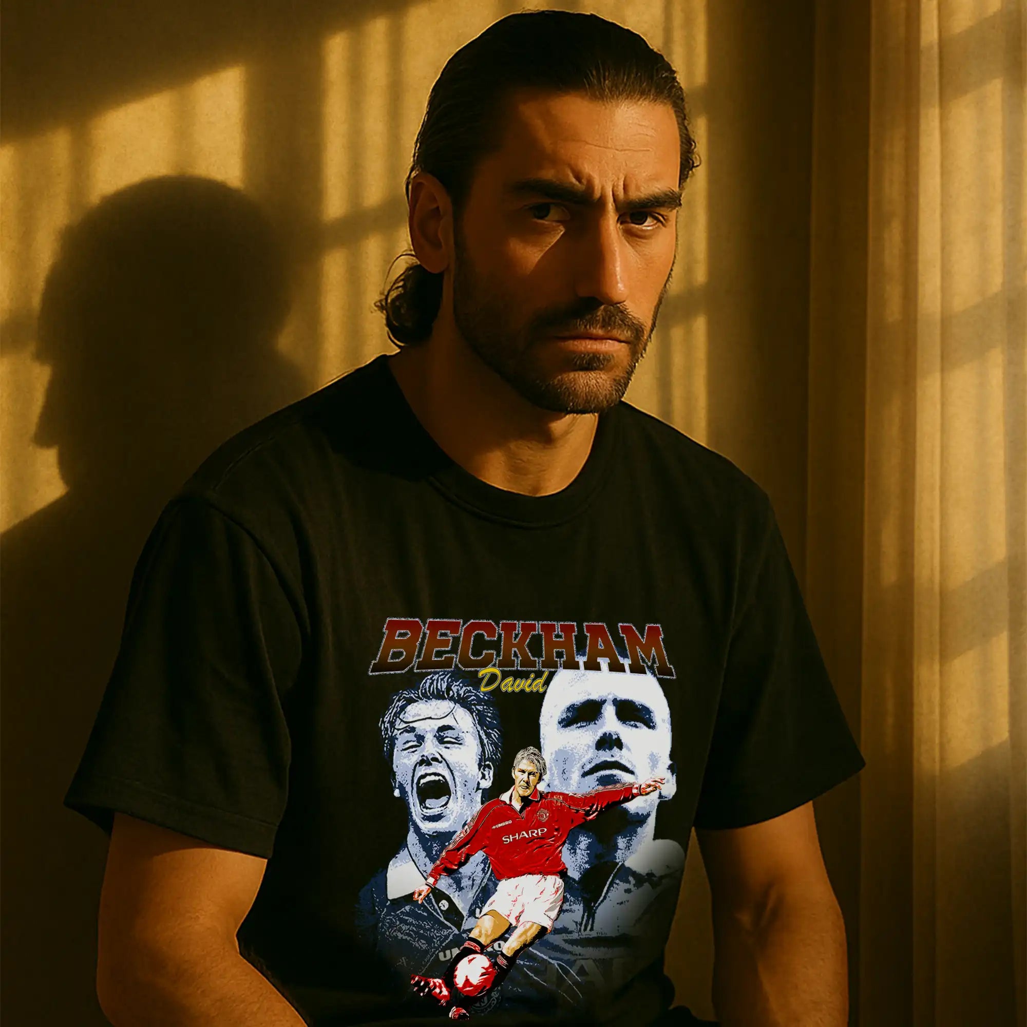 David Beckham Vintage Oversize Tee