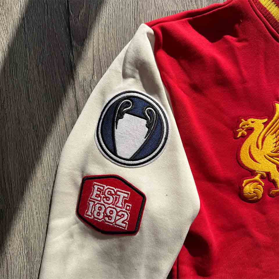 Liverpool Embroidered Varsity Jacket