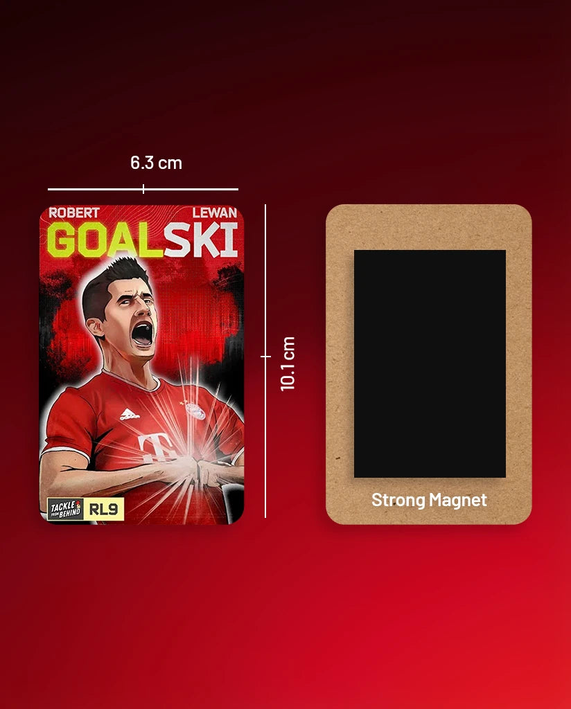 Robert Lewandowski Bayern Fridge Magnet