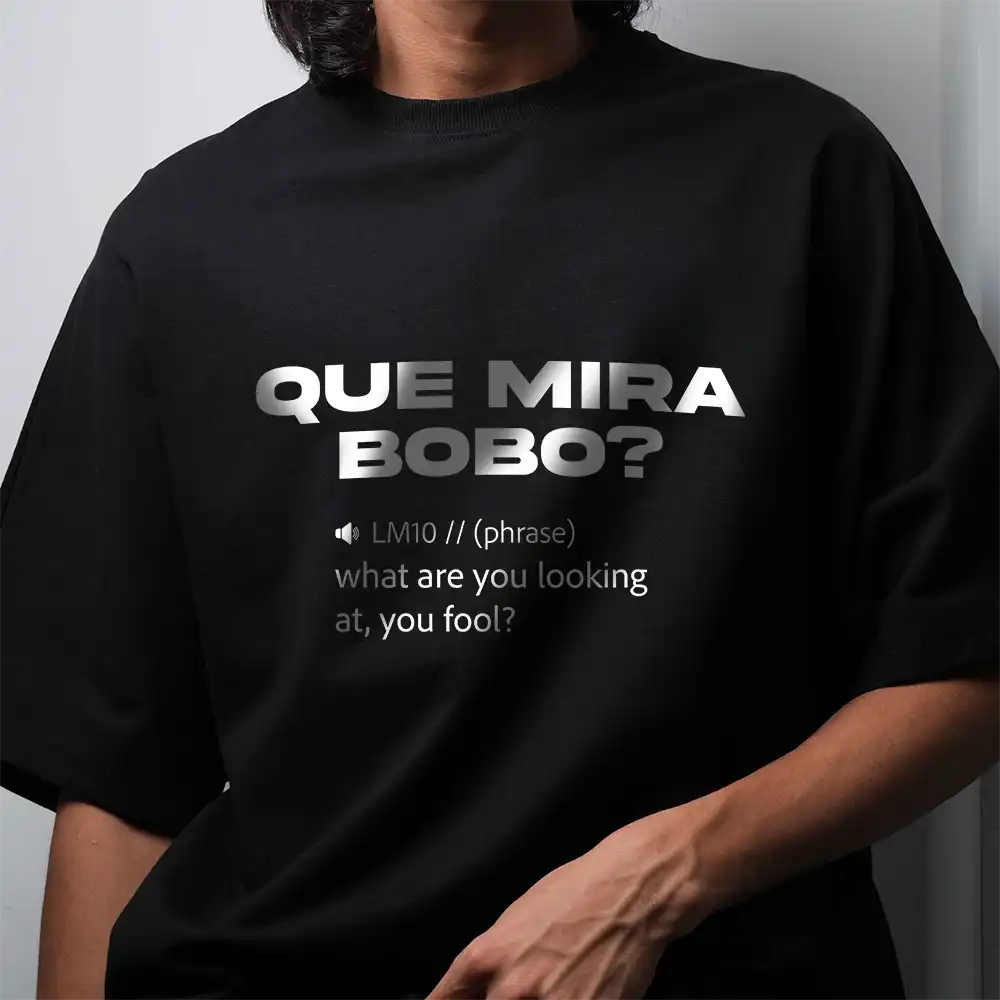 Que Mira Bobo Messi T-Shirt