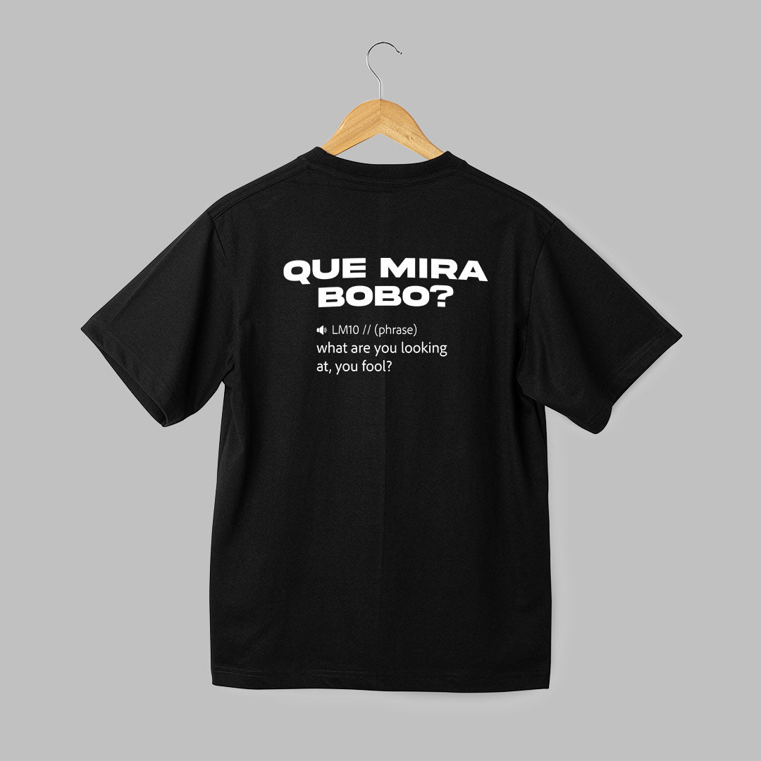 Que Mira Bobo Messi Oversize T-Shirt