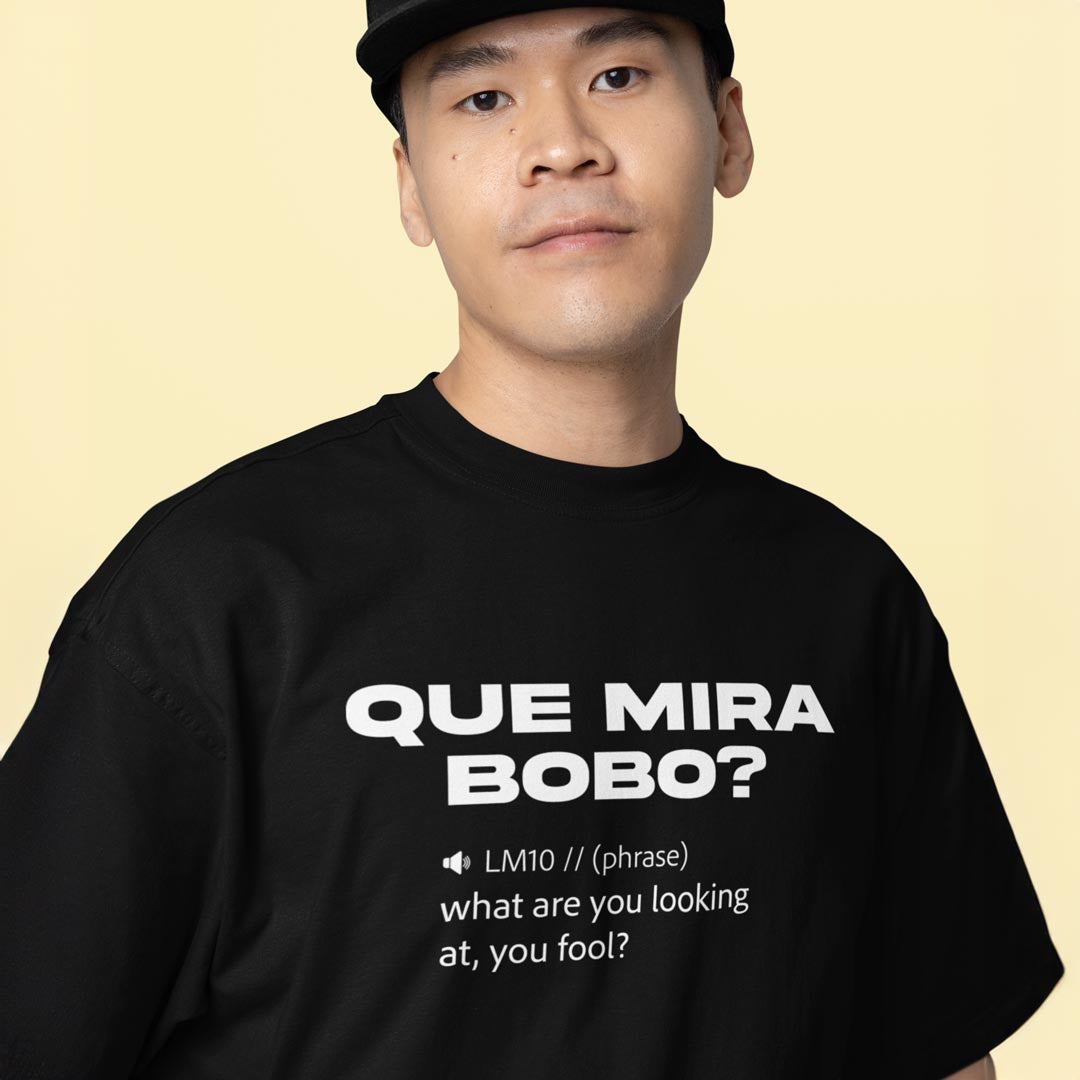 Que Mira Bobo Messi Oversize T-Shirt