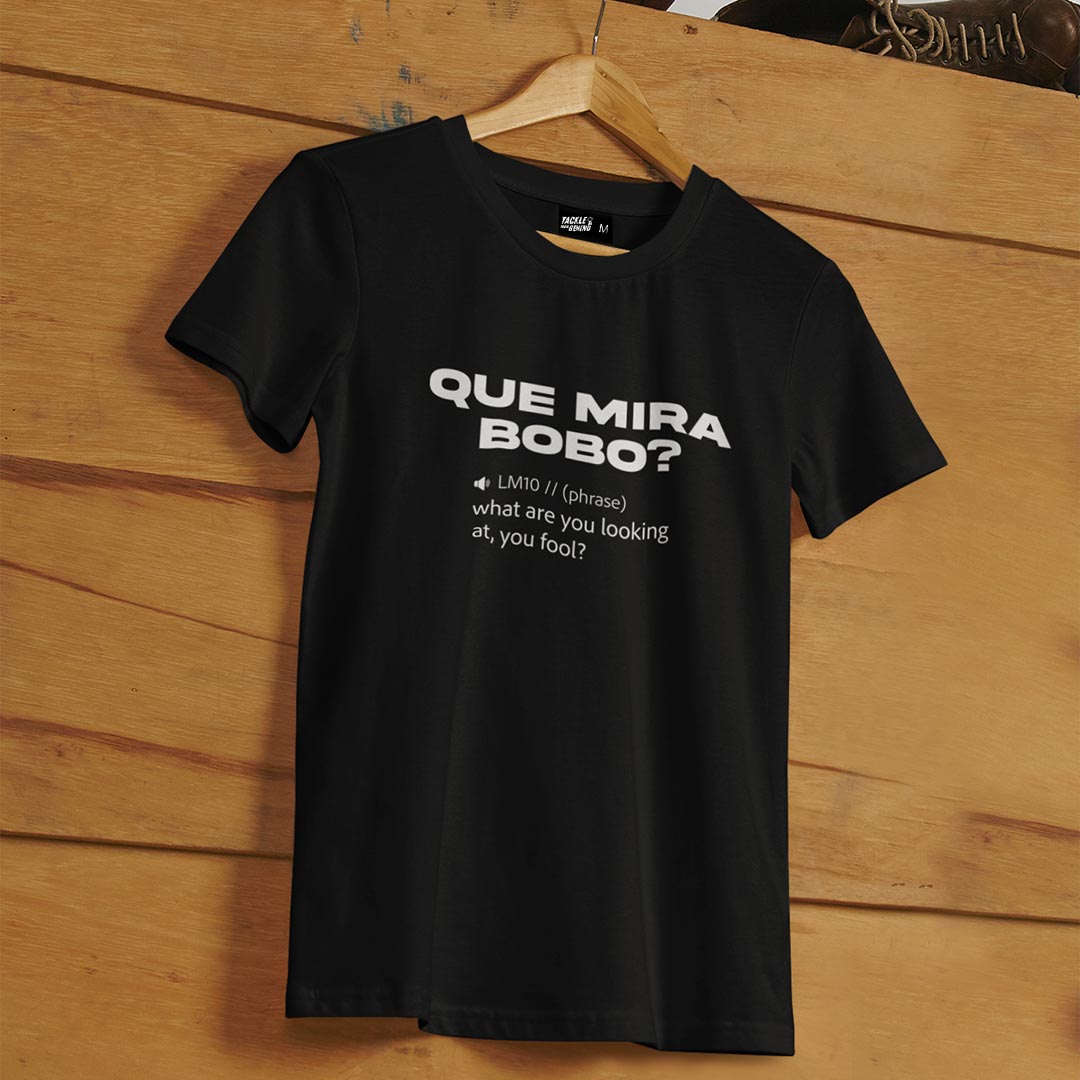 Que Mira Bobo Messi Oversize T-Shirt