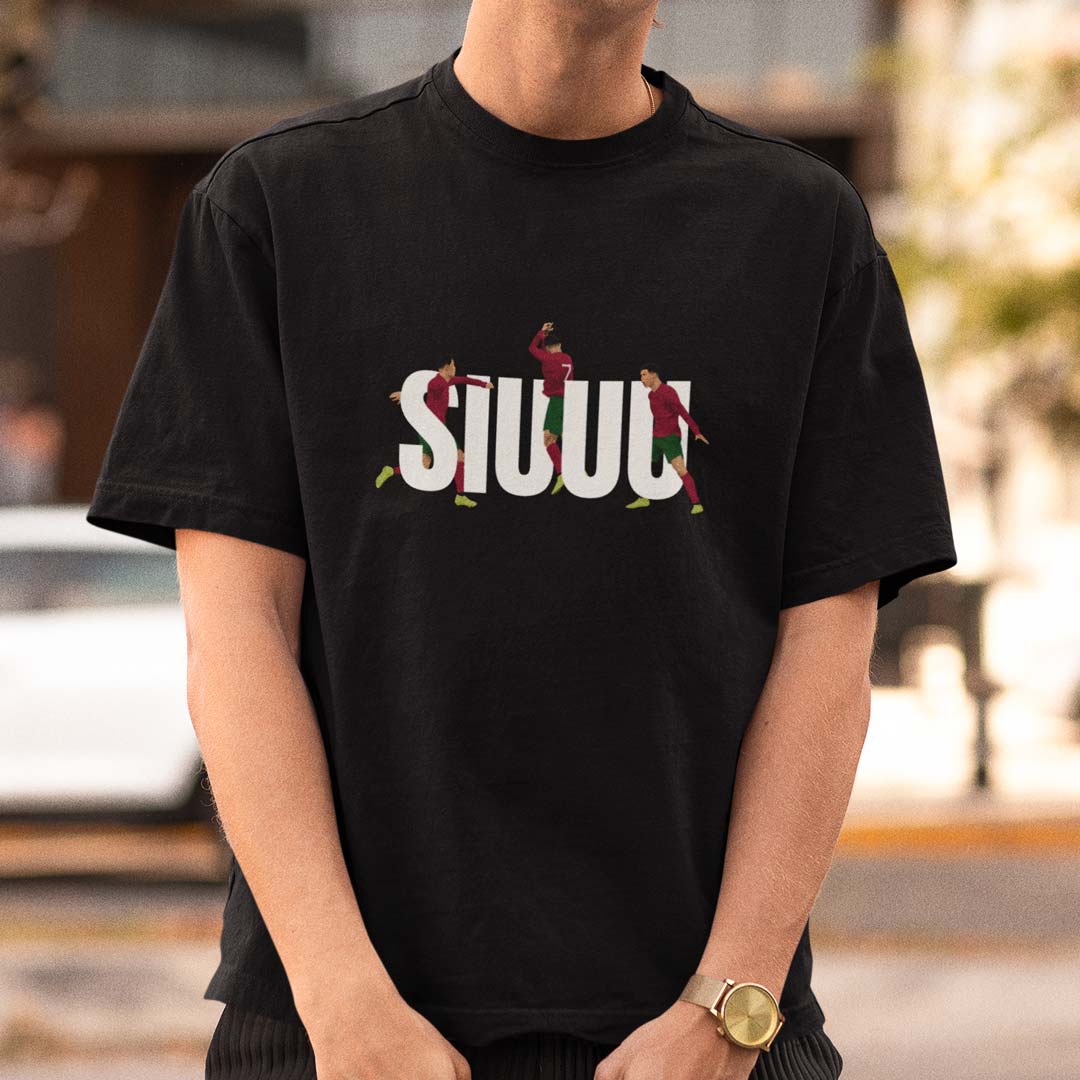 SIUUU - Ronaldo Oversize Tee