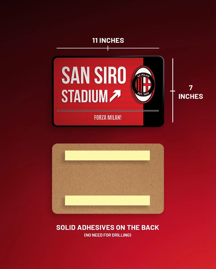 San Siro Street Sign