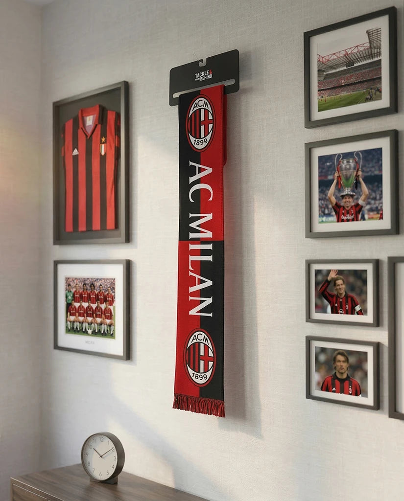 AC Milan Knitted Football Scarf