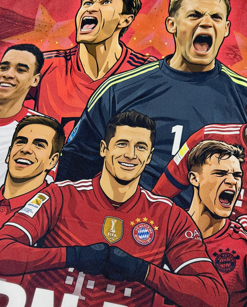 Bayern Munich - Premium Canvas Flag