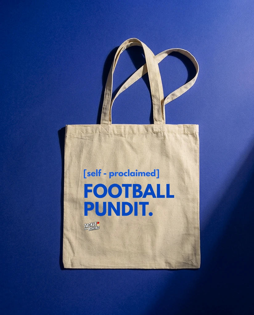 Self-Proclaimed Football Pundit Canvas Tote Bag