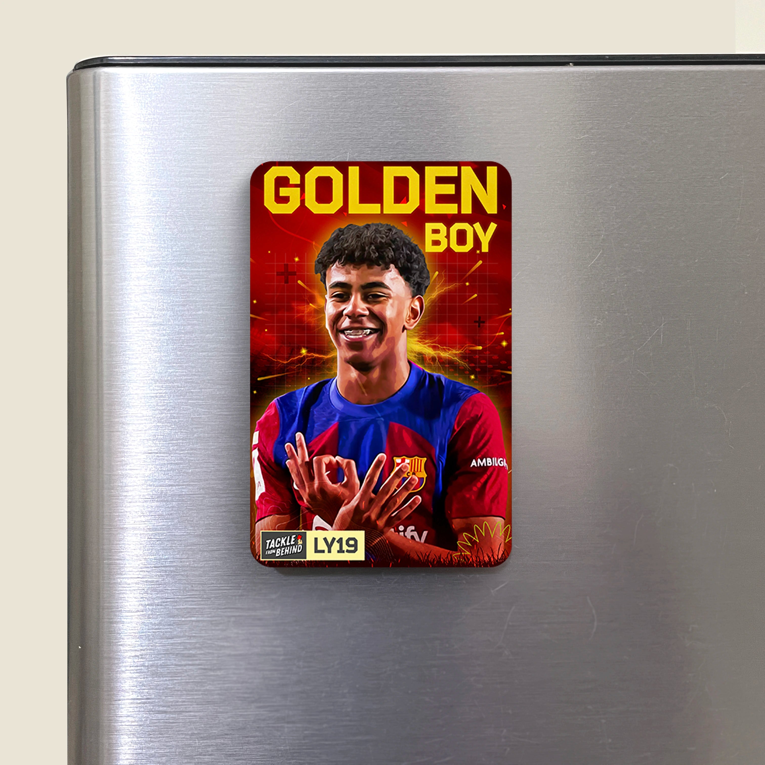 Lamine Yamal Fridge Magnet