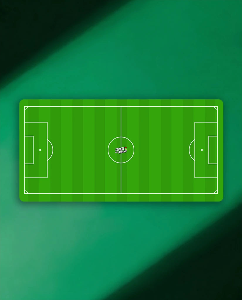 Football Pitch Desk Mat and Mouse Pad