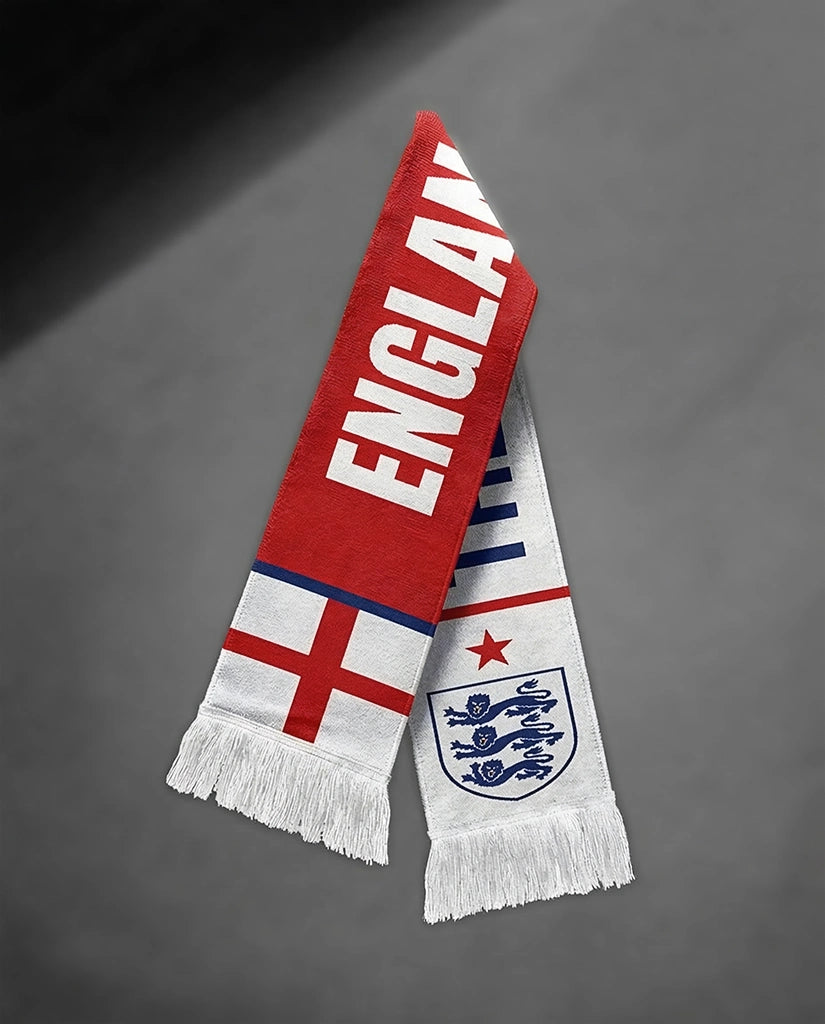 England Knitted Football Scarf