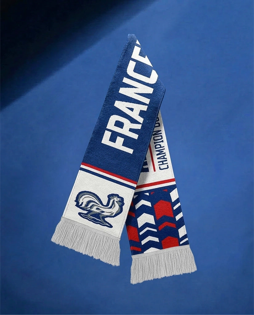 France Knitted Football Scarf