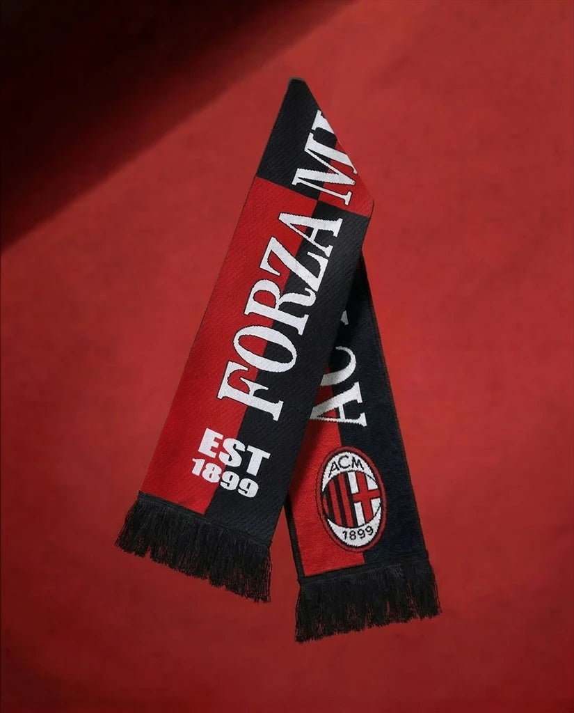 AC Milan Knitted Football Scarf