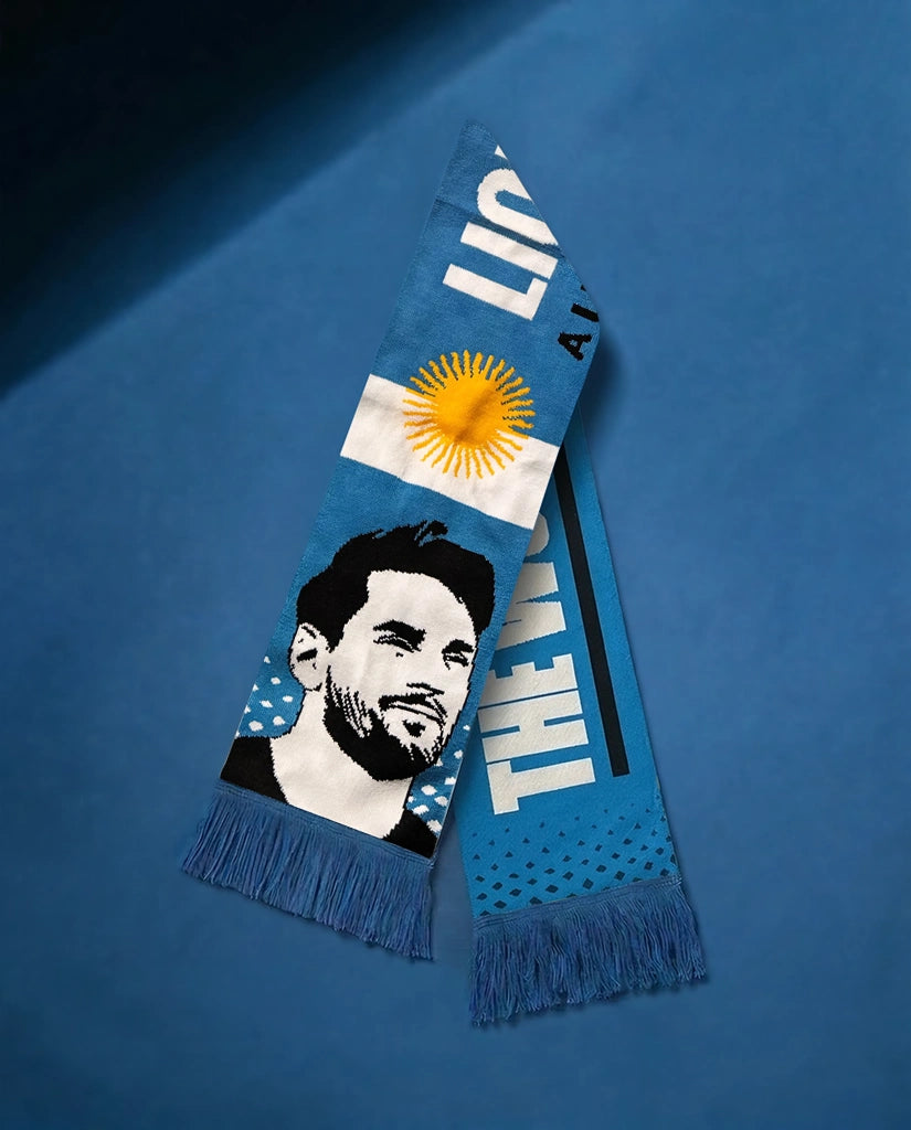Lionel Messi - World Cup Edition Knitted Scarf