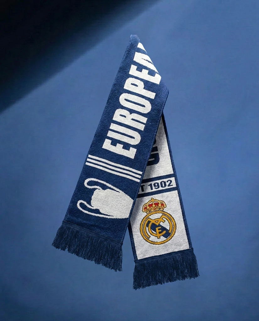 Real Madrid Knitted Football Scarf