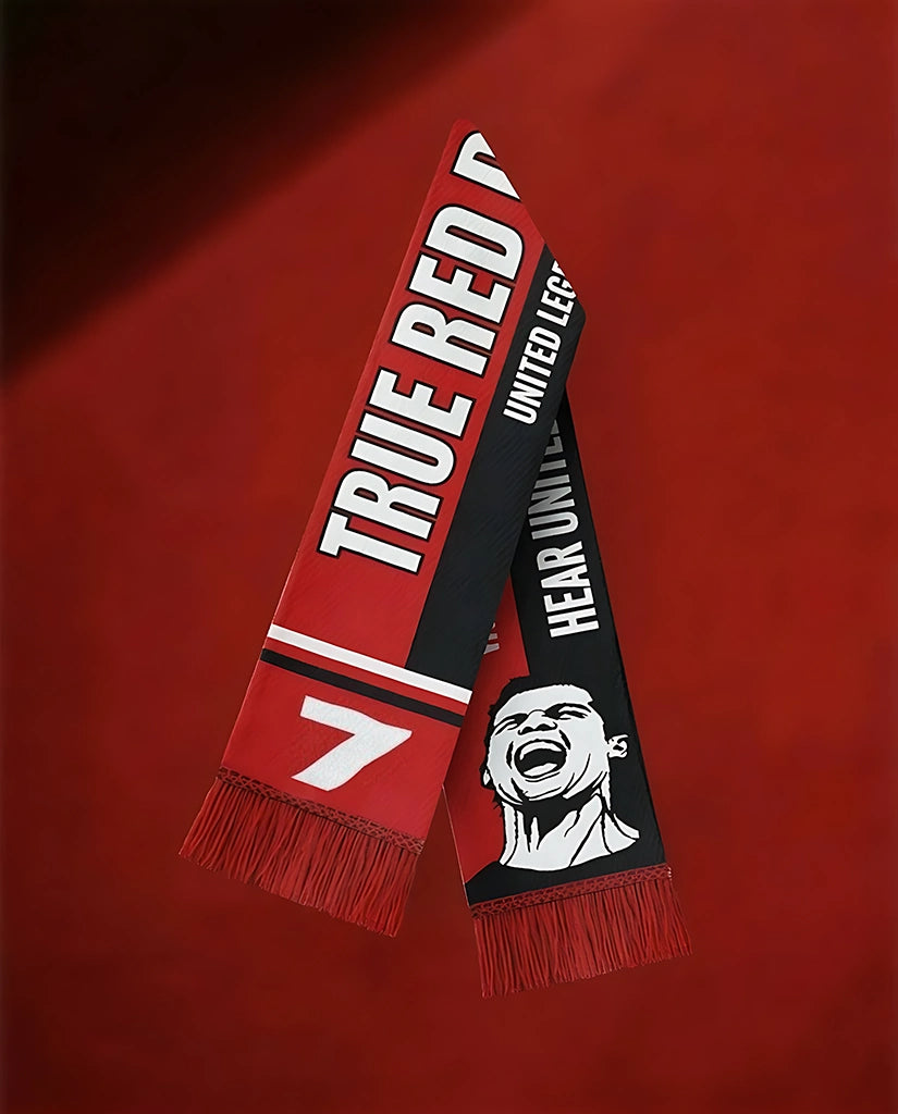 Cristiano Ronaldo - Man United Knitted Scarf