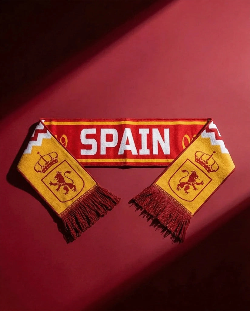 Spain Knitted Football Scarf
