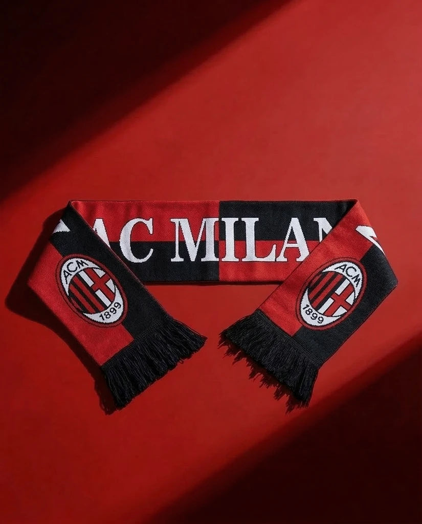 AC Milan Knitted Football Scarf