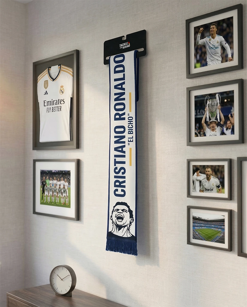 Cristiano Ronaldo - Real Madrid Knitted Scarf