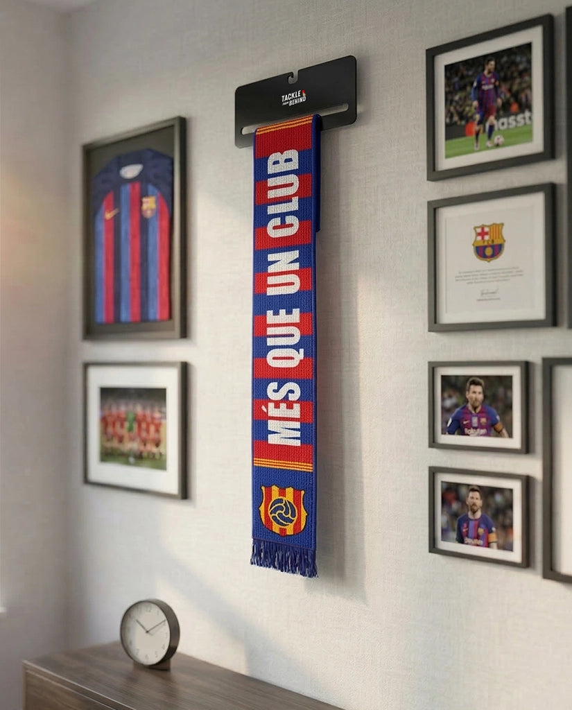 Barcelona Knitted Football Scarf