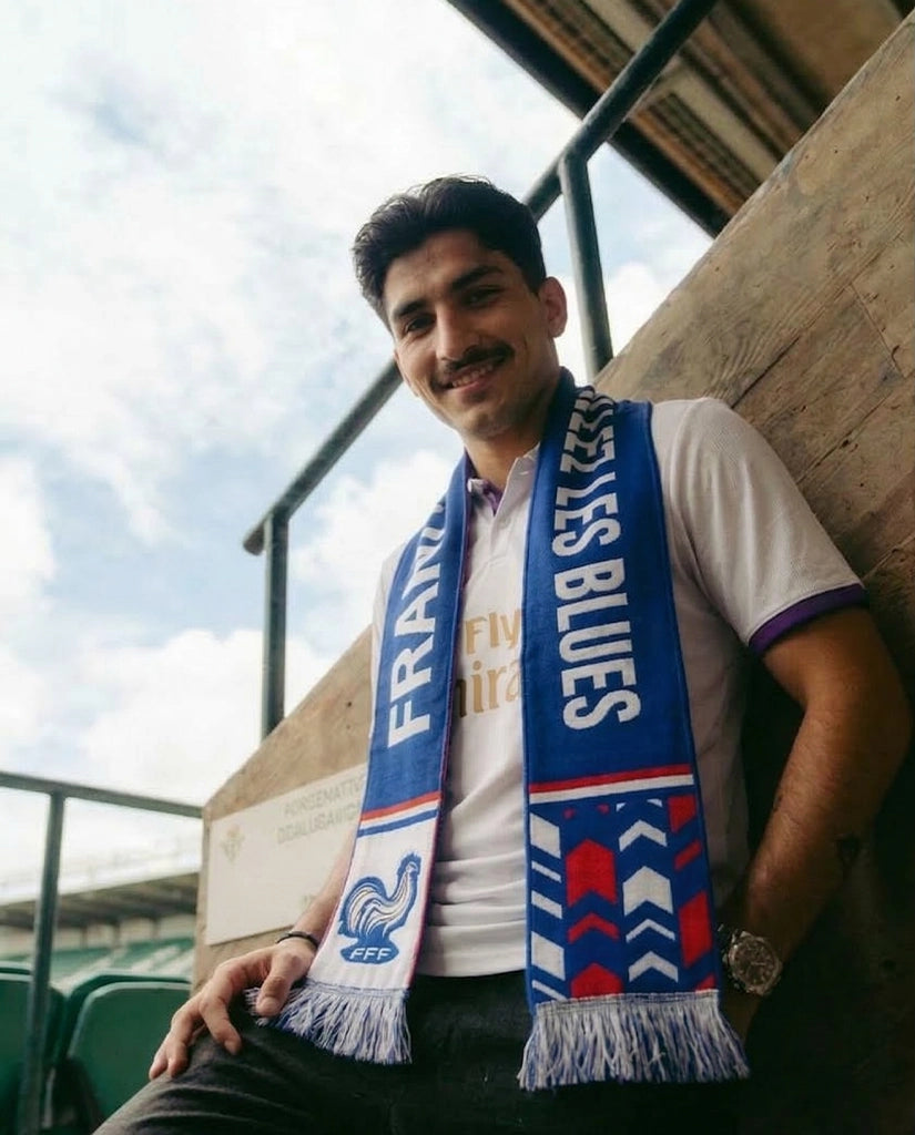 France Knitted Football Scarf