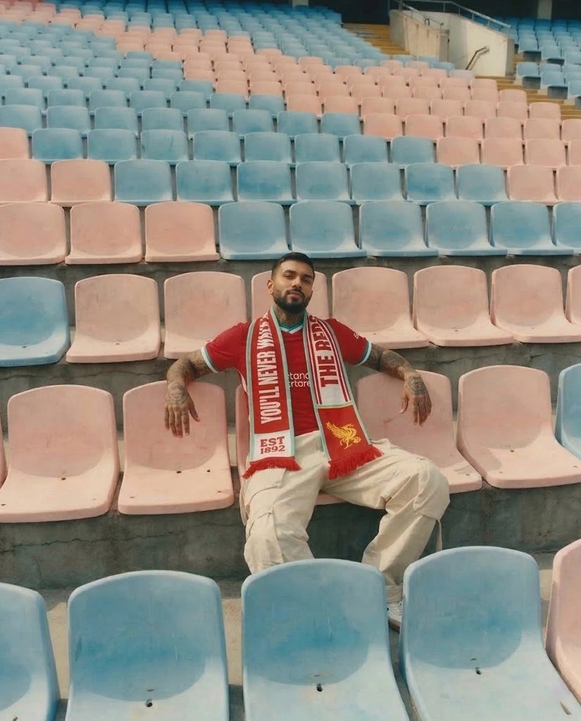 Liverpool Knitted Football Scarf