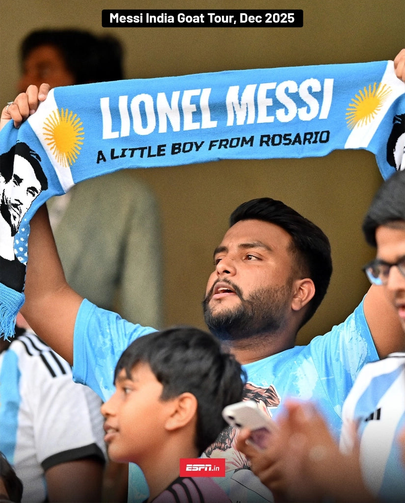 Lionel Messi - World Cup Edition Knitted Scarf