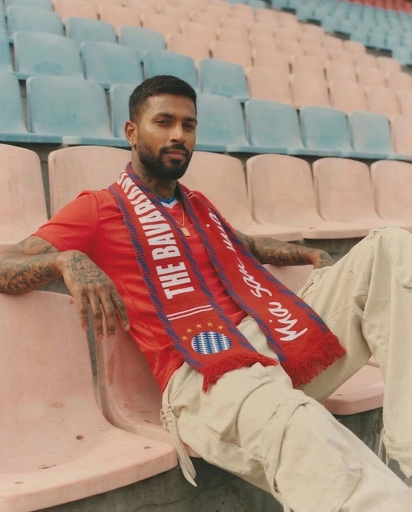 Bayern Munich Knitted Football Scarf