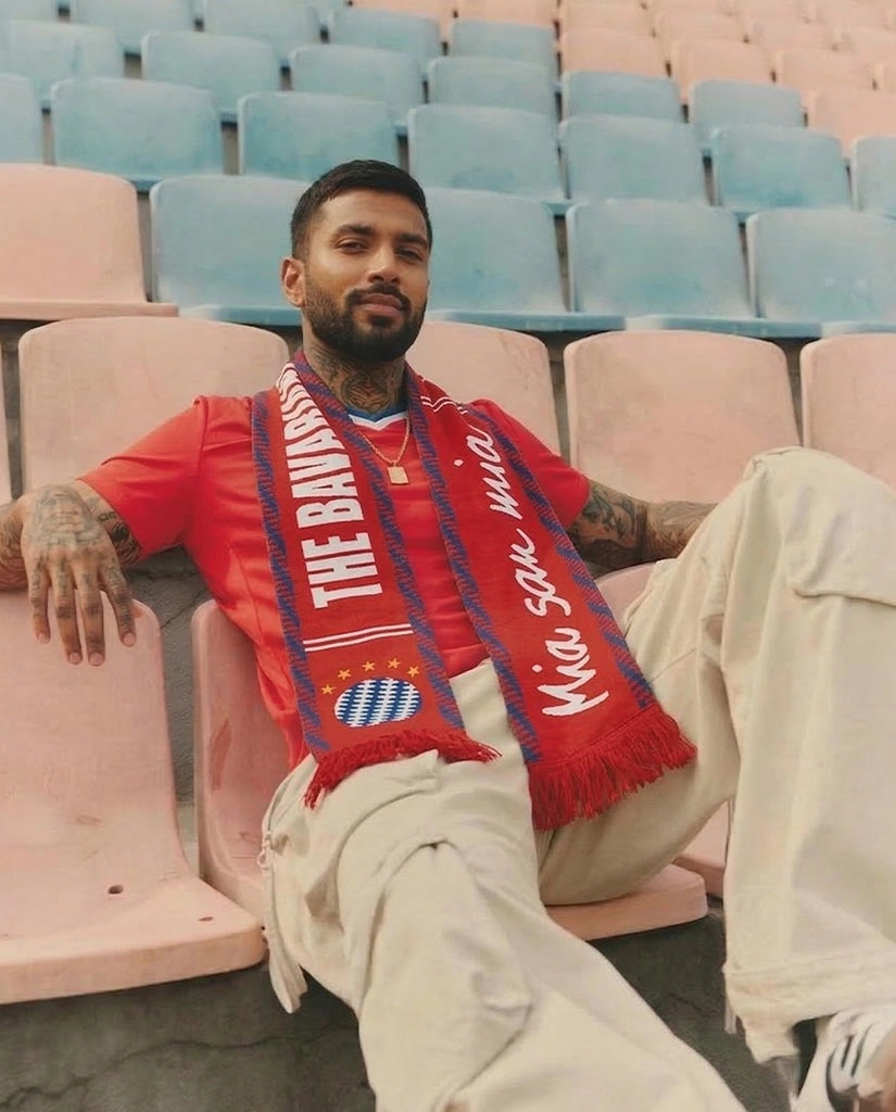 Bayern Munich Knitted Football Scarf