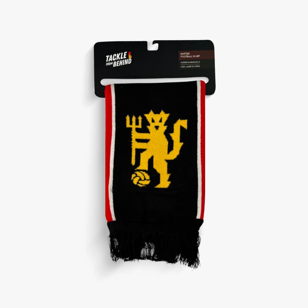 Man United Knitted Football Scarf