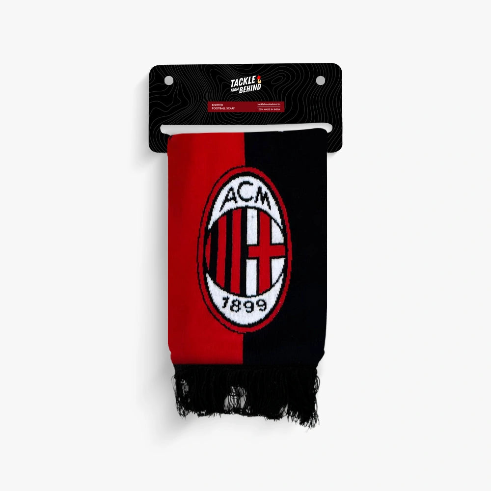 AC Milan Knitted Football Scarf