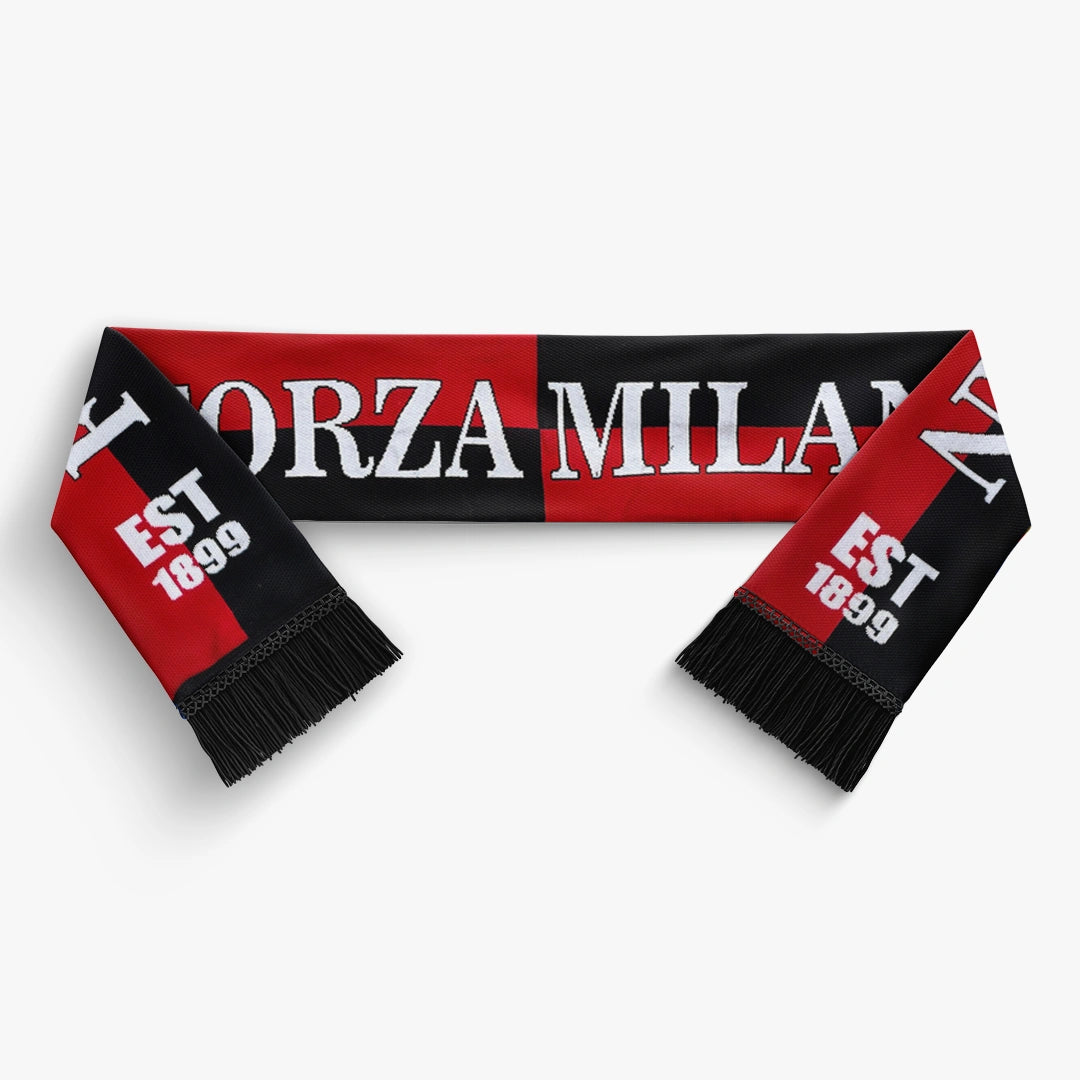 AC Milan Knitted Football Scarf