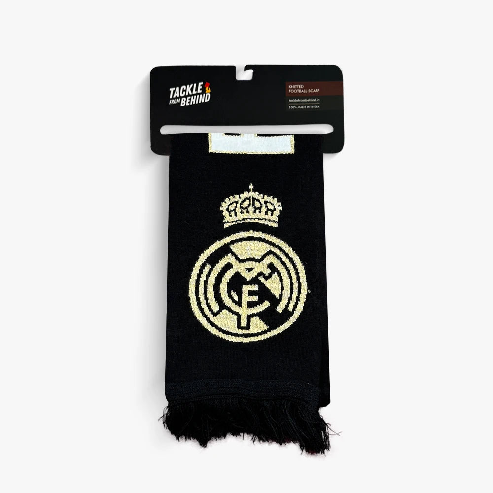 Real Madrid #15UCL Limited Edition Knitted Football Scarf