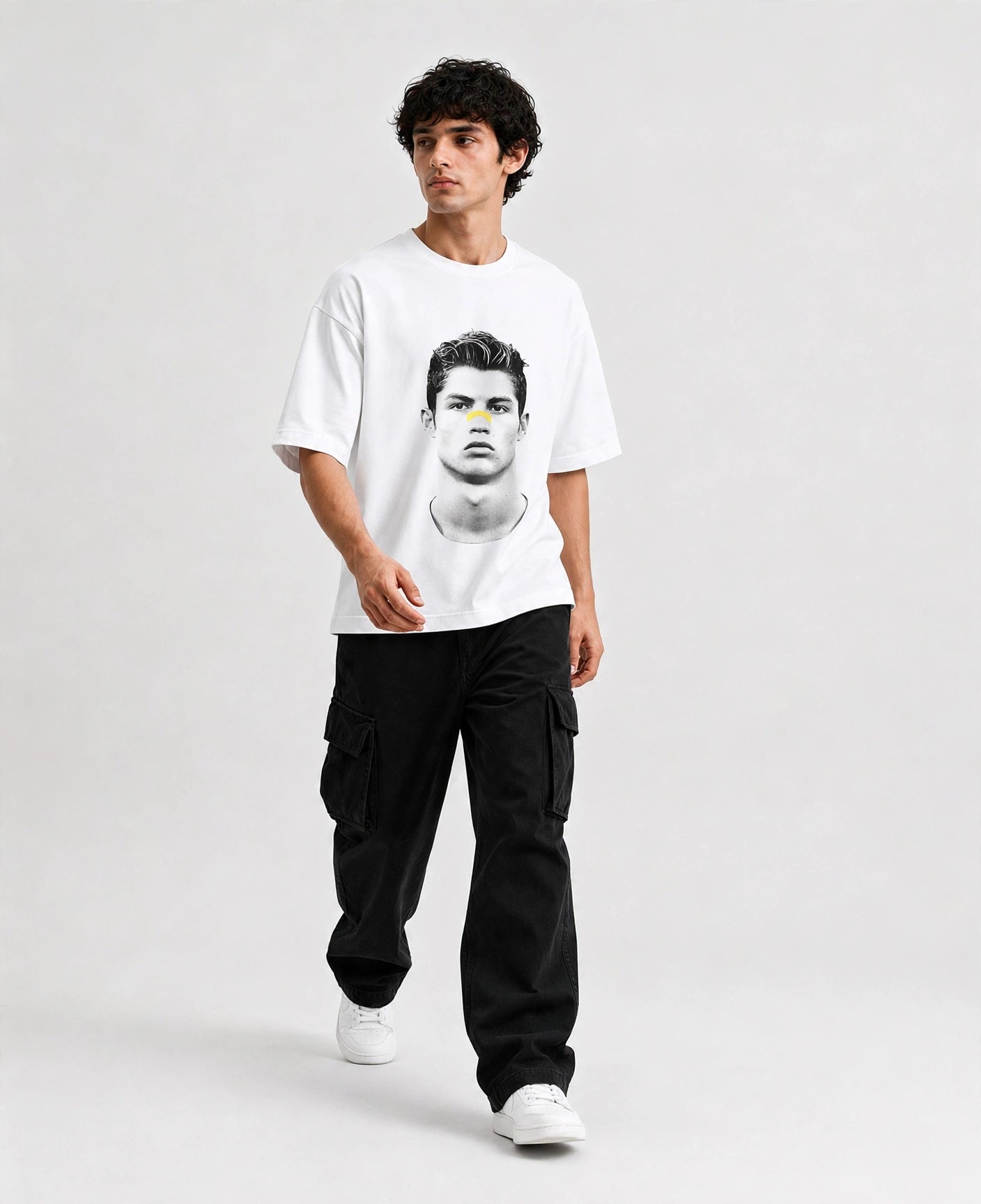 Cristiano Ronaldo Vintage Oversize Tee